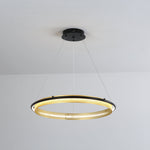 Modern Acrylic LED Round Chandelier for Dining Room and Living Room