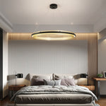Modern Acrylic LED Round Chandelier for Dining Room and Living Room
