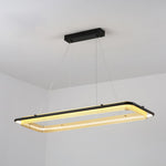 Modern Acrylic LED Round Chandelier for Dining Room and Living Room