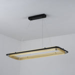 Modern Acrylic LED Round Chandelier for Dining Room and Living Room