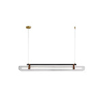 Acrylic Linear Chandelier