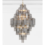 Eloria Glass Diamond Chandelier – Modern Murano Glass Pendant Light