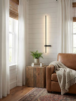 Adeline Linear Rechargeable Wall Sconce – Modern LED Vanity Light