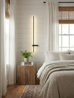 Adeline Linear Rechargeable Wall Sconce – Modern LED Vanity Light