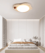 Aeolian Bloom Flush Mount Ceiling Light in Yellow Travertine