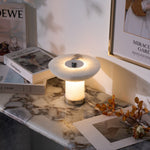 Aeralith Rechargeable Alabaster Table Lamp – Portable LED Accent Light