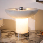 Aeralith Rechargeable Alabaster Table Lamp – Portable LED Accent Light
