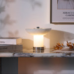 Aeralith Rechargeable Alabaster Table Lamp – Portable LED Accent Light
