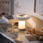 Aeralith Rechargeable Alabaster Table Lamp – Portable LED Accent Light