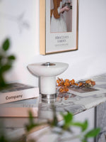 Aeralith Rechargeable Alabaster Table Lamp – Portable LED Accent Light