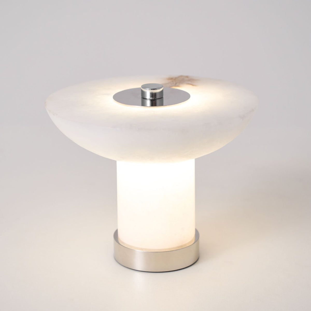 Aeralith Rechargeable Alabaster Table Lamp – Portable LED Accent Light