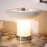 Aeralith Rechargeable Alabaster Table Lamp – Portable LED Accent Light
