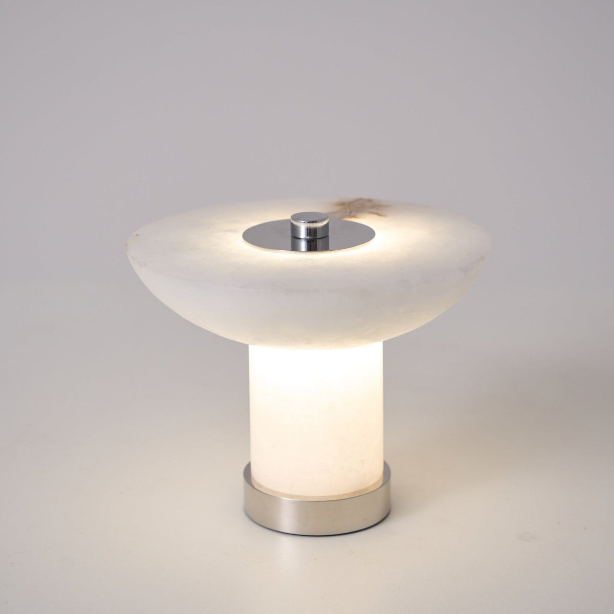 Aeralith Rechargeable Alabaster Table Lamp – Portable LED Accent Light