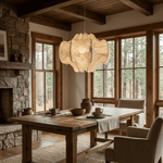 Aerava Cocoon Silk Pendant Light – Handcrafted Mulberry Silk Shade
