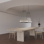 Aeris Mesh Pendant Light – Modern Conical LED Hanging Lamp for Dining & Living Spaces