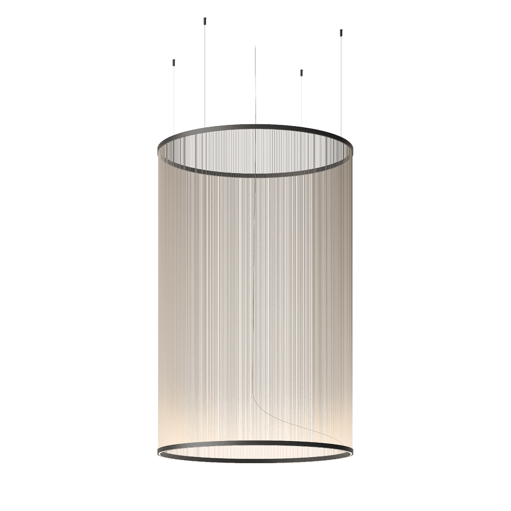 Aeris Mesh Pendant Light – Modern Conical LED Hanging Lamp for Dining & Living Spaces