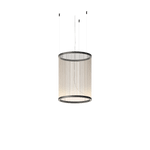 Aeris Mesh Pendant Light – Modern Conical LED Hanging Lamp for Dining & Living Spaces