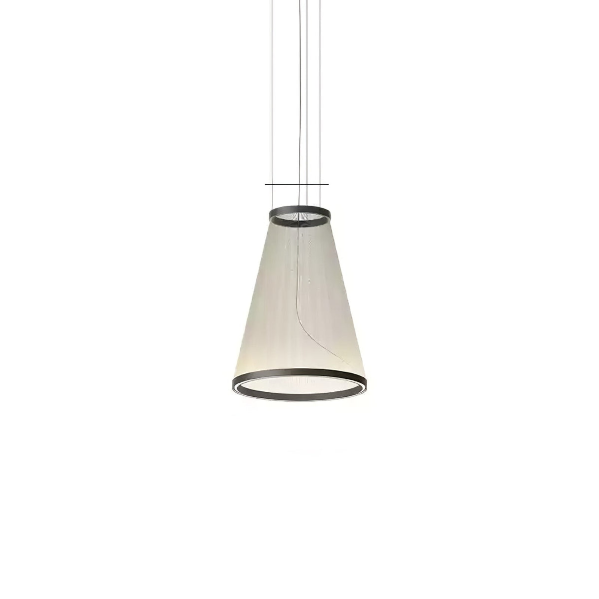 Aeris Mesh Pendant Light – Modern Conical LED Hanging Lamp for Dining & Living Spaces