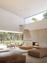 Aeris Mesh Pendant Light – Modern Conical LED Hanging Lamp for Dining & Living Spaces