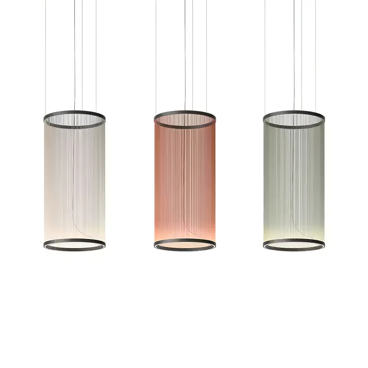 Aeris Mesh Pendant Light – Modern Conical LED Hanging Lamp for Dining & Living Spaces