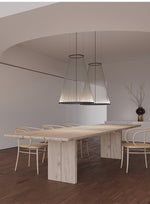 Aeris Mesh Pendant Light – Modern Conical LED Hanging Lamp for Dining & Living Spaces