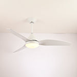 Aeris Whisper Ceiling Fan with Integrated LED Light, Scandinavian Minimalist Design