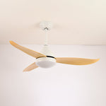 Aeris Whisper Ceiling Fan with Integrated LED Light, Scandinavian Minimalist Design