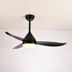 Aeris Whisper Ceiling Fan with Integrated LED Light, Scandinavian Minimalist Design