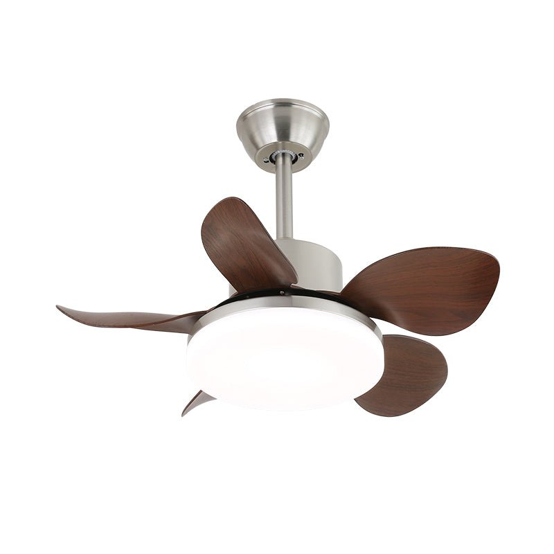 Aeroglow LED Ceiling Fan with Light – Modern Walnut Finish