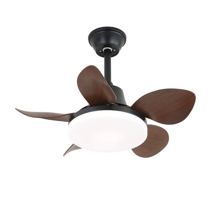 Aeroglow LED Ceiling Fan with Light – Modern Walnut Finish
