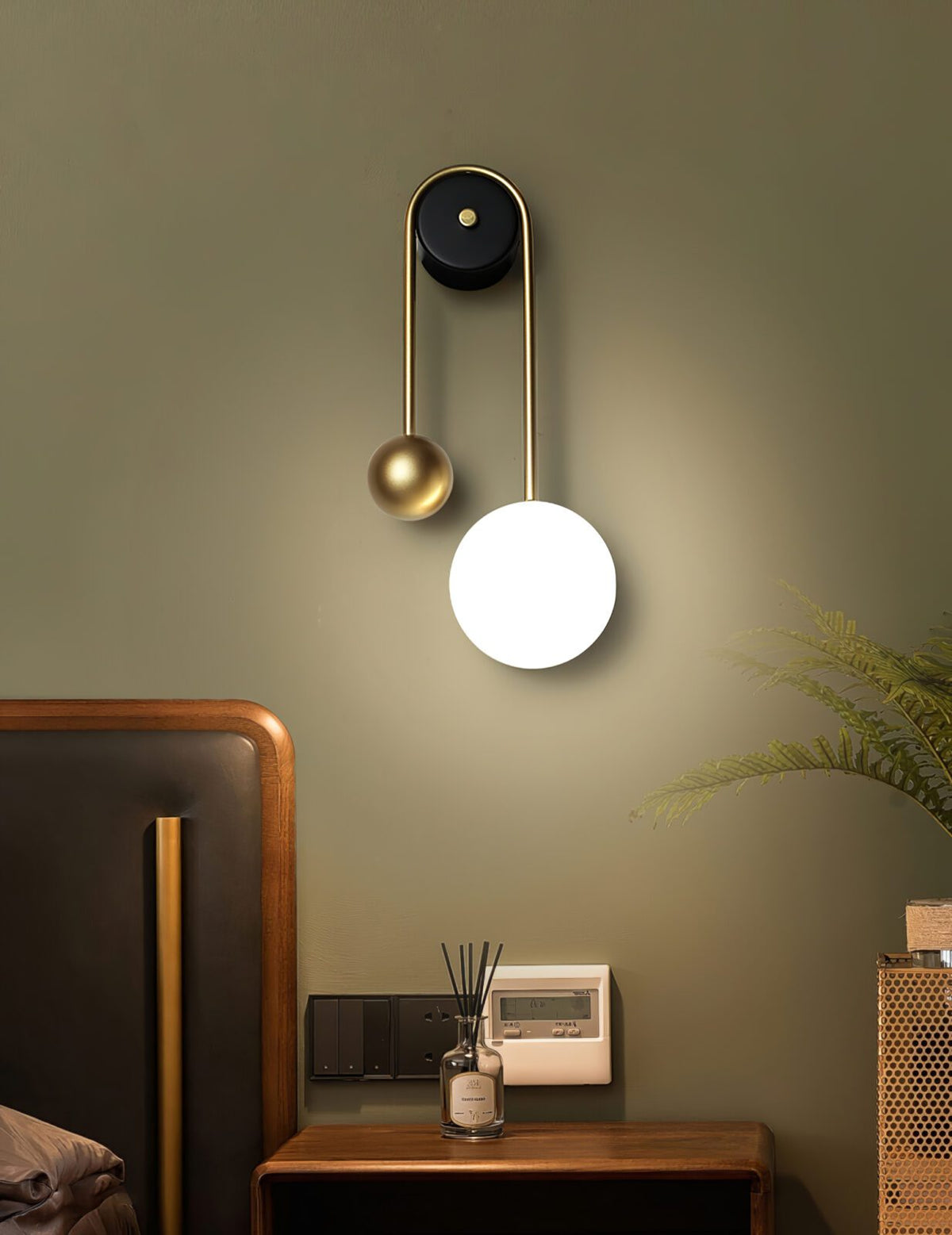 Aimee Single Pendulum Wall Light