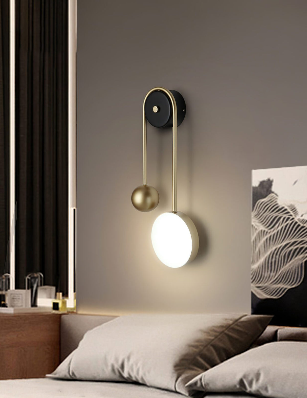 Aimee Single Pendulum Wall Light