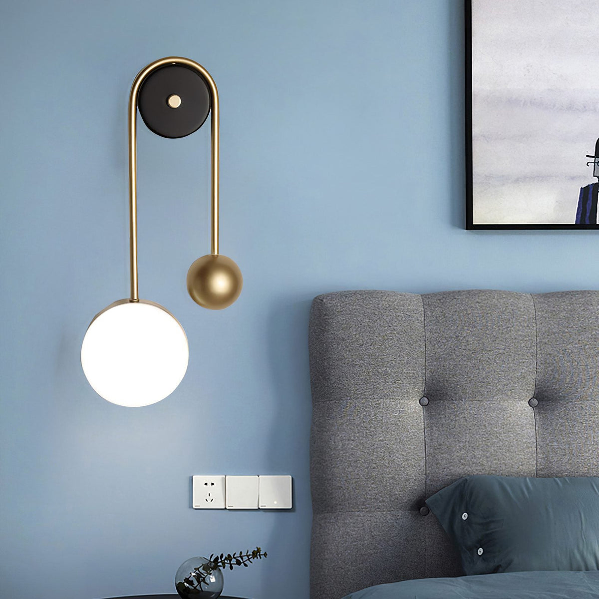 Aimee Single Pendulum Wall Light