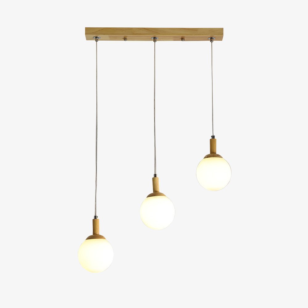 Airi Minimalist Wooden Pendant Lamp