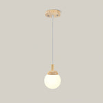 Airi Minimalist Wooden Pendant Lamp