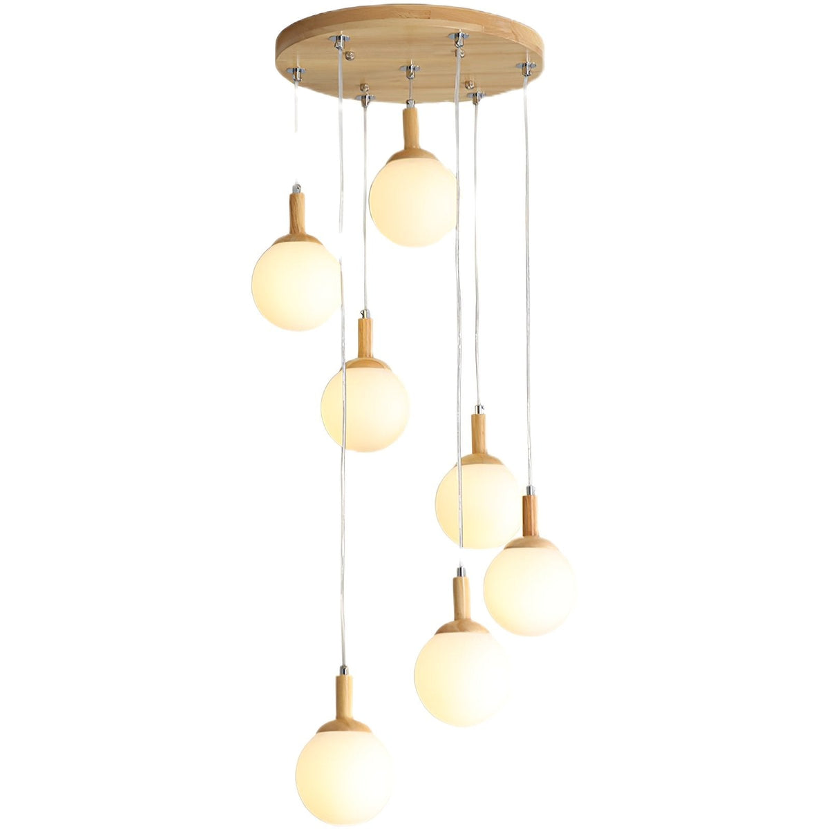 Airi Minimalist Wooden Pendant Lamp