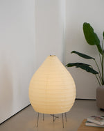 Washi Paper Floor Lamp – Handcrafted Rice Paper Lantern for Modern Interiors