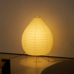 Washi Paper Floor Lamp – Handcrafted Rice Paper Lantern for Modern Interiors