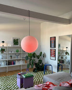 Akari A Round Swag Light
