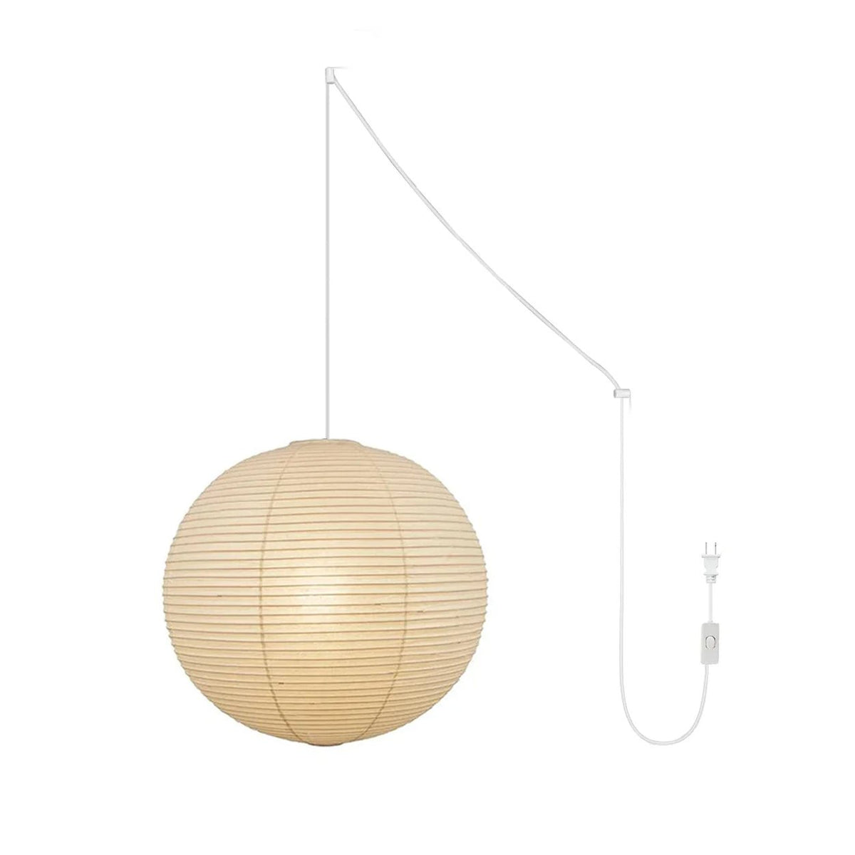 Akari A Round Swag Light