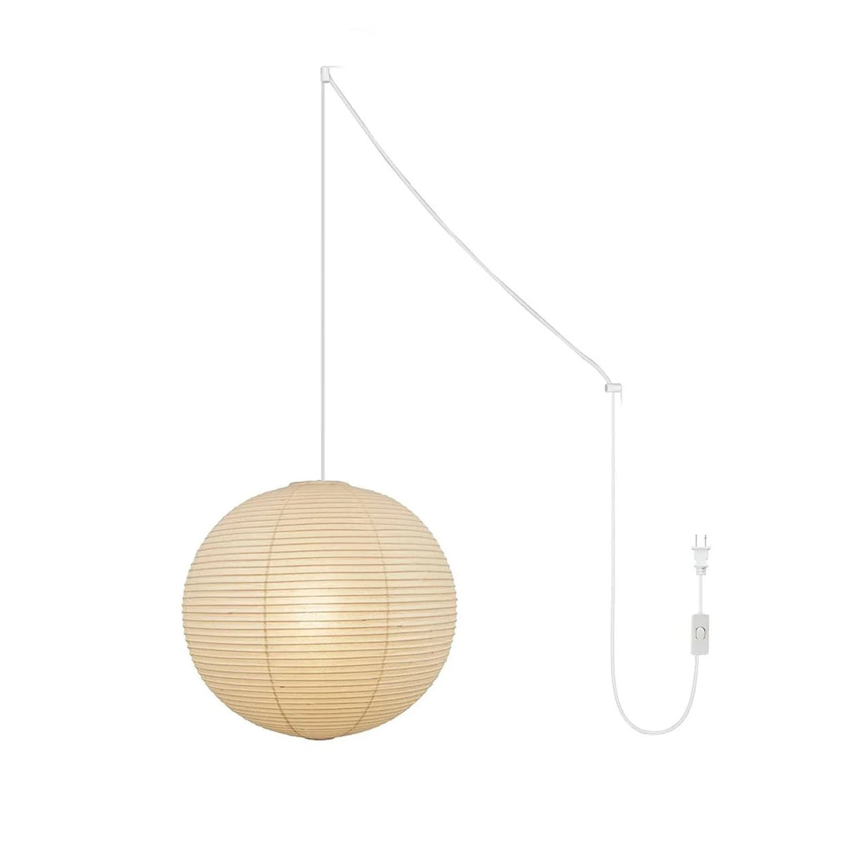 Akari A Round Swag Light