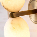 Alabaster Nexus Wall Sconce — Handcrafted Spanish Stone Up-Down Light