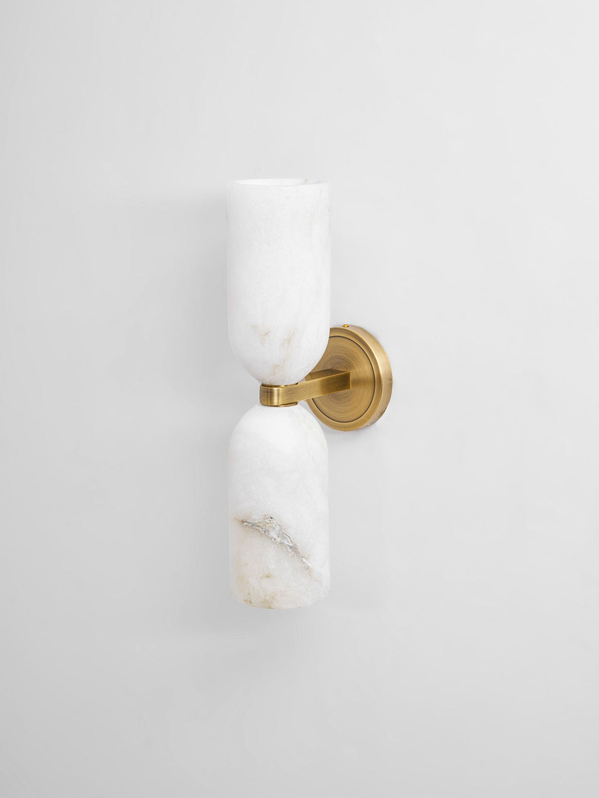 Alabaster Nexus Wall Sconce — Handcrafted Spanish Stone Up-Down Light