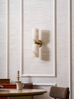 Alabaster Nexus Wall Sconce — Handcrafted Spanish Stone Up-Down Light