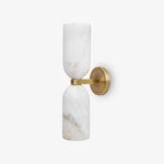 Alabaster Nexus Wall Sconce — Handcrafted Spanish Stone Up-Down Light