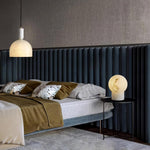 Alabaster Ball Table Lamp