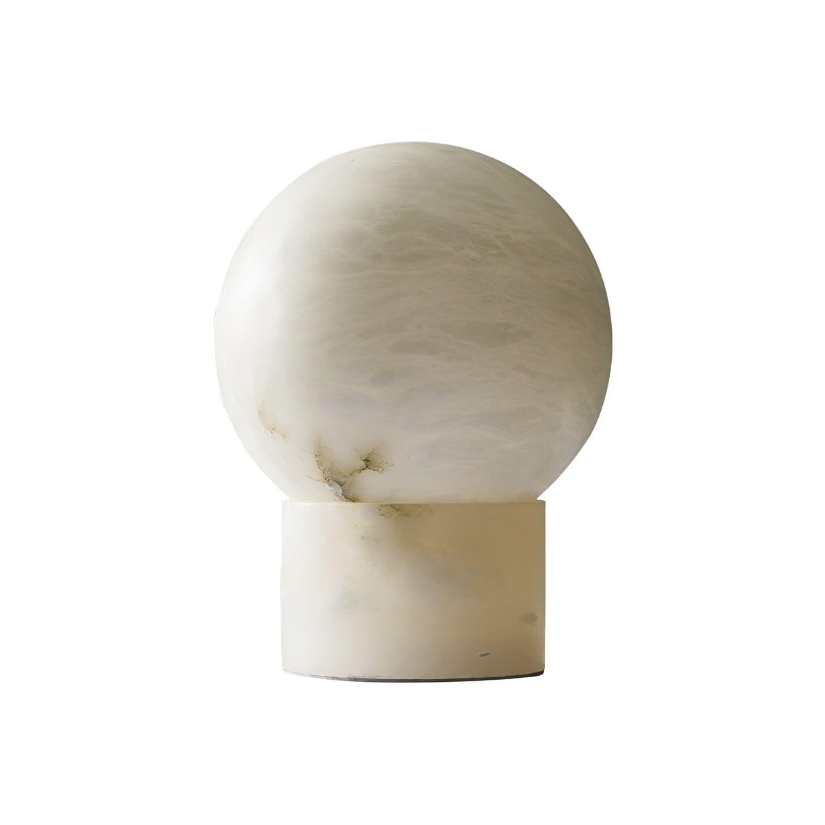 Alabaster Ball Table Lamp