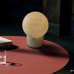 Alabaster Ball Table Lamp