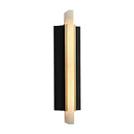 Alabaster Blade Wall Sconce – Modern LED Wall Light in Natural Stone