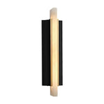 Alabaster Blade Wall Sconce – Modern LED Wall Light in Natural Stone